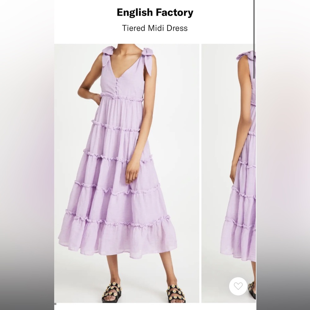 English Factory Tiered Maxi